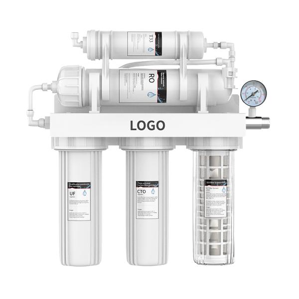 Household Kitchen Sink RO Membrane Water Purifier 6th Level 600G