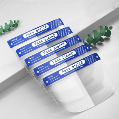 Full Face Disposable Face Shield Double Sided Thick Sponge For Patient