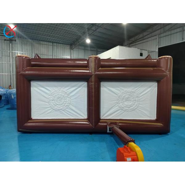 Fabrica Comercial Interactivo Inflatable Axe Juego Deportivo Inflatable Juego de Tiro