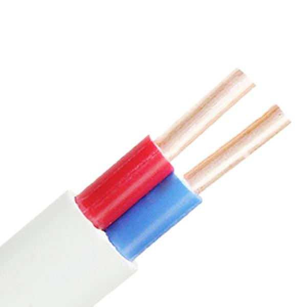 Insulation Material PVC 2core 1.5mm2/2.5mm2/4mm2/6mm2 Flat Twin Electrical Wires and Cables