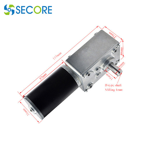 Мотора шестерни 7NM 12V замок собственной личности вращающего момента реверзибельного регулируемого высокий