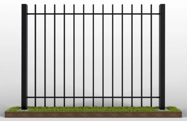 Chain Link Barrier Varies Height and Gauge for Temporary Fencing Solutions