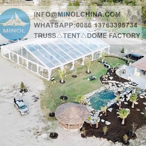Aluminum Alloy T6061/T6 Outdoor Wedding Tent Resistance UV