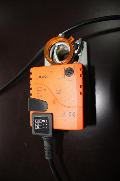 Electric Motorized Air Damper Actuator In Air Conditioning IP54 With Maintenance Free