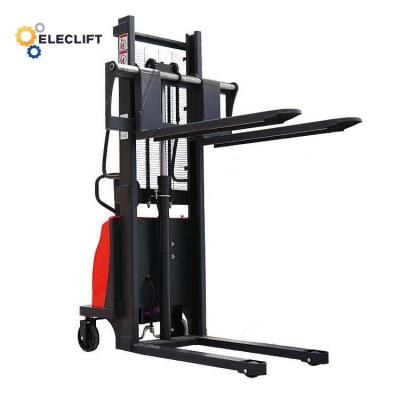 Fork Width 550mm Semi Electric Pallet Stacker OEM ODM