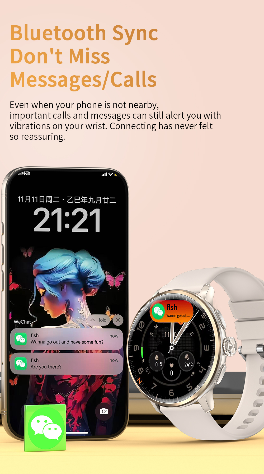 H88 4G Android Women's Smart Watch 49mm AMOLED Display 3GB+32GB Storage NFC SIM Card Video Call IP68 Waterproof Alloy SDK