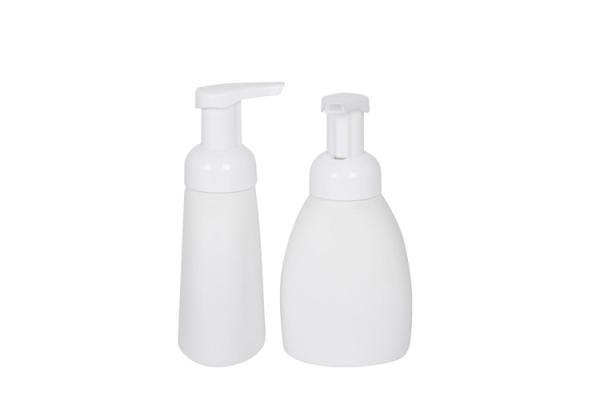 250 ml Botão de bomba de espuma de PET Oval Embalagem para cuidados com a pele Sabão de plástico transparente Botões de bomba de espuma de sabão UKF09
