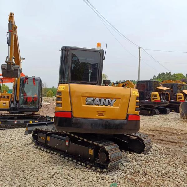 Sany SY60C Digger Second Hand Construction Machinery with 0.25M³ Bucket and 2016 Year