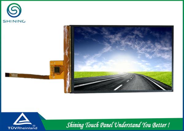 Projective Capacitive LCD Touch Panel 4.5'' PC To Glass Structure Dust Free