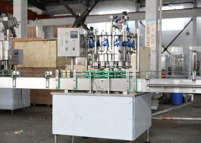 Máquina de enchimento segura da lata de alumínio do sistema da pressão da contagem para bebidas carbonatadas da energia da cola