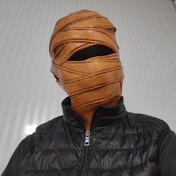 Latex Material Fantasy Mask for Theatrical Performances with One Size Fits Most and 250g Weight