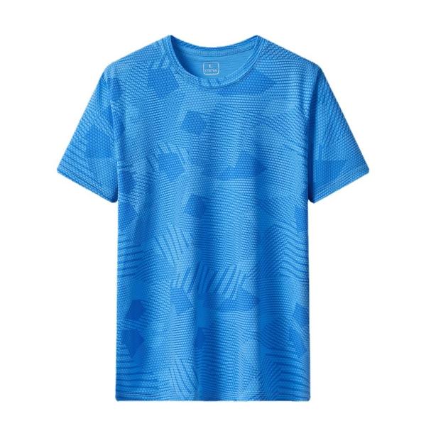 Summer UPF 50 UV Printed Tee Shirt Custom Logo Boxy Gym Streetwear for Men and Women