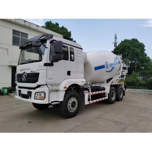 SHACMAN H3000 Concrete Mixer Truck 6x4 Truck Mixer Agitator 340HP  White