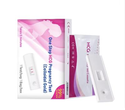 ODM Home Medical Device Consumable HCG Pregnancy Test Card 3mm 4mm