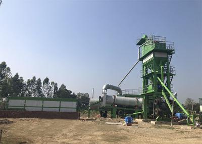 Design compacto móvel automático completo de Asphalt Mixing Plant 1000 quilograma/grupo