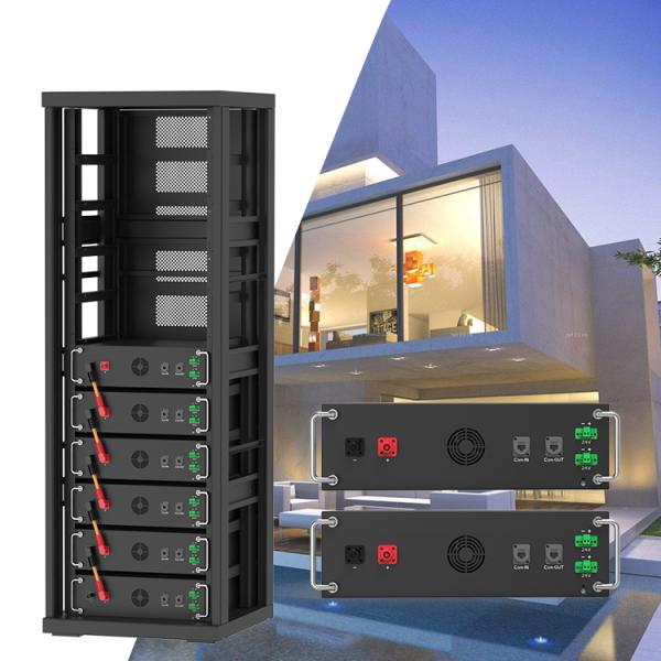 15kwh-750kwh Commercial racked cabinet High Voltage Solar energy storage system lifepo4