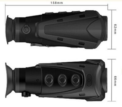 Óculos de proteção infravermelhos Handheld da imagiologia térmica, monocular térmico da visão da segurança marinha de 1500m