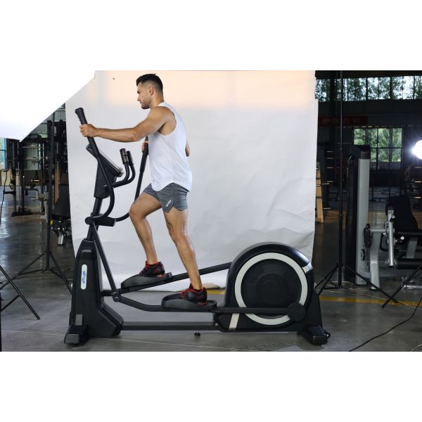 Elliptical Trainer MachineCardio Fitness Equipment For Home Gym Full Body Workout Low Impact Exercise Training And Weight Loss Commercial Elliptical Machine Standing Fitness