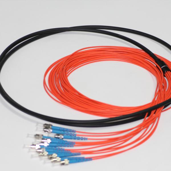 LC APC End Fiber Optic Pigtails Multimode OM2 G655 Water Proof LSZH Jacket