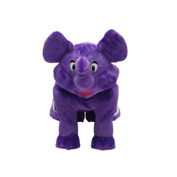 amusement park toys plush animal electric toy car