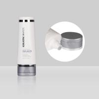 Tubo plástico cosmético D40mm 60-120ml da loção da proteção solar com Flip Cap