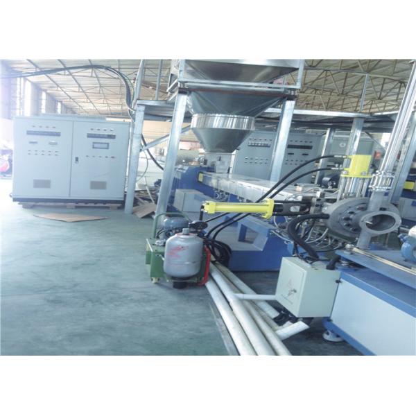 Filler Masterbatch Twin Screw Extrusion Line , Plastic Extruder Machine
