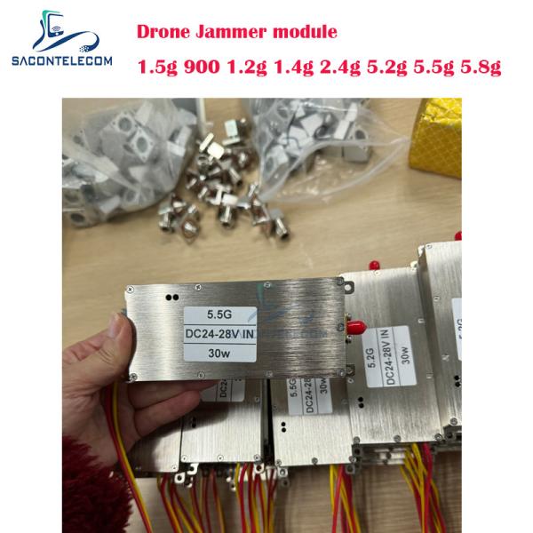 30w 1.5G GPS Anti Drone Jammer Module GPS Drone Jammer Power Amplifier