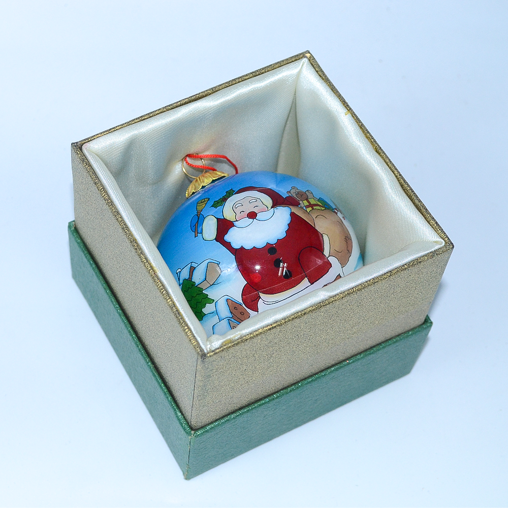 2025 Luxury High-End Christmas Trees Ornaments Balls with Environmentally Friendly  Materials for Gift