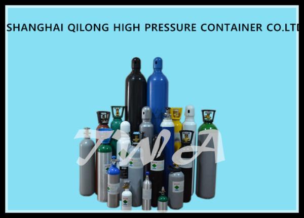Black Industrial 50L Welding Gas Bottles / Oxygen Gas Cylinder
