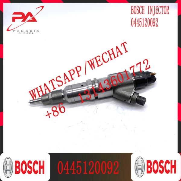 High Quality New Diesel Fuel Injector 0445120092 Common Rail Injector 504 194 432 For  FLAT
