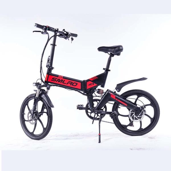 20 Inch Foldable Electric Bicycle , 350w Lightweight Aluminium Electric Bike
