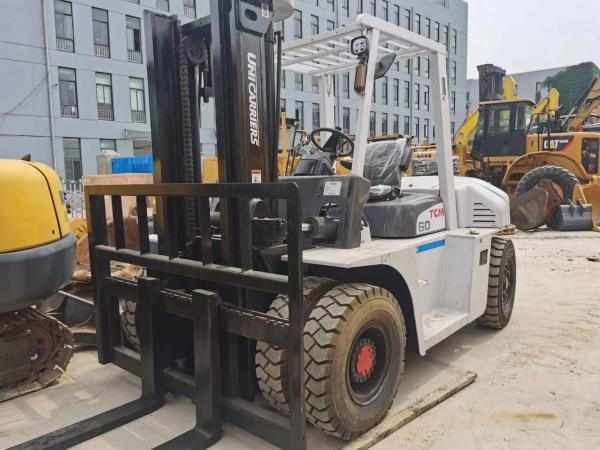 FD60 Fork Width 550 or 685mm Used Japan Made TCM 6 Ton Forklift