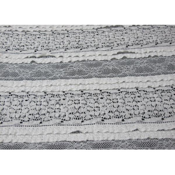 High Tenacity Stretch Floral Lace Fabric For Home Decoration CY-LW0182