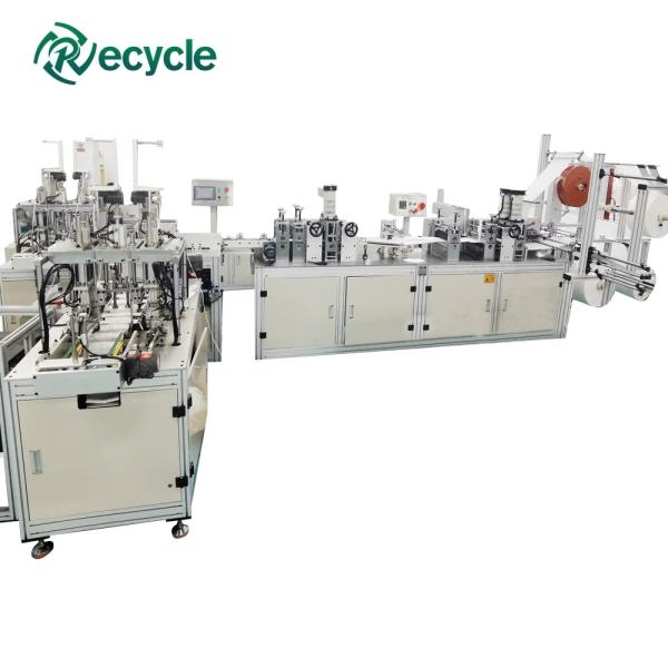 Face Mask Making Machine Fully Automatic KF94 Mask Packing Machine 6375*2600