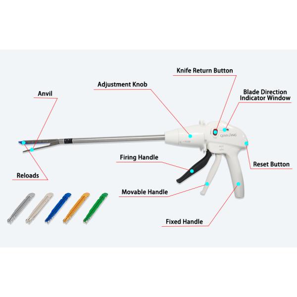 Anastomosis medical device body staples disposable endo cutter stapler for abdominal surgery