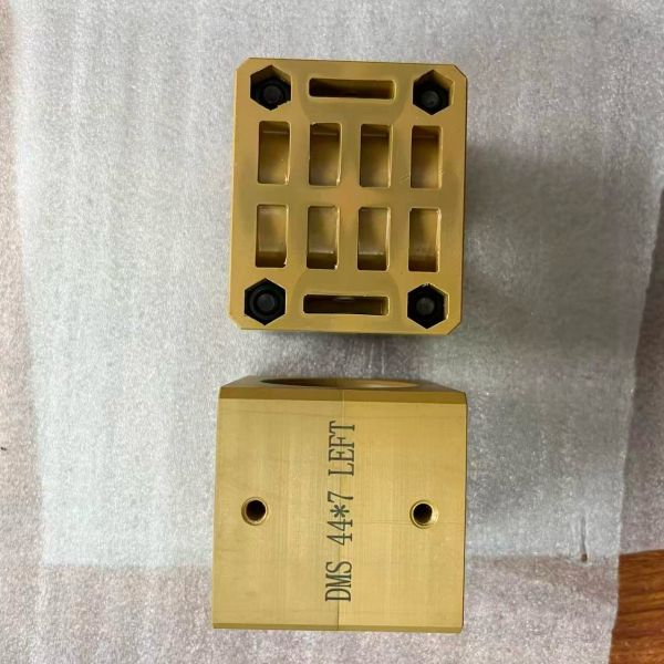 Textile Machinery Components Monforts Stenter Parts Width Adjustment Nut Tr44*7 Left And Right Peek Material