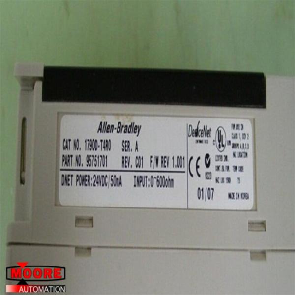 1790D-T4R0 1790DT4R0   Allen Bradley  I/O 4-channel input RTD base module