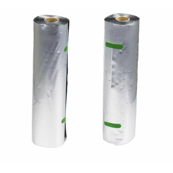 Metallic Aluminum Foil Stand Up Pouch Mylar Freezer Bags Rolls