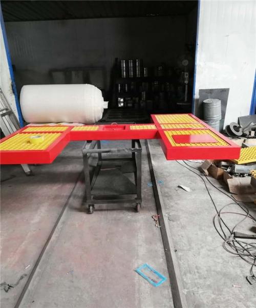 Low Cost In Ground Hydraulic Car Lifts Long Platform One Column Underground Auto Lift 1850mm/3500kg