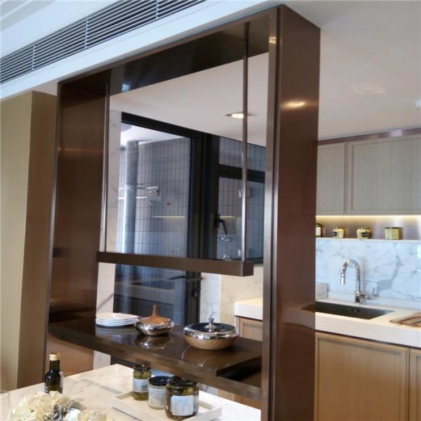 Hot sale stainless steel square bars, mirror stainless steel furniture trim, mosaic strip divider for hotel projects