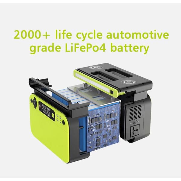 OEM ODM LiFePO4 литийная батарея 500w портативная солнечная электростанция генератор литий с светодиодным дисплеем