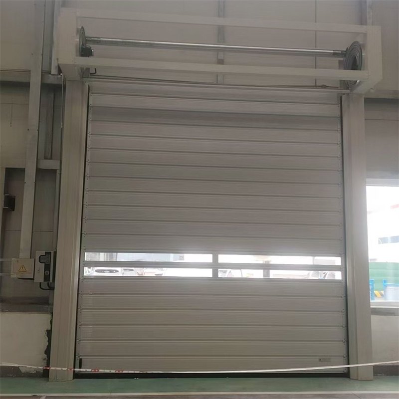 High-Performance Industrial Workshop Spiral High Speed Door CNC Equipment Manufacturing Facilities