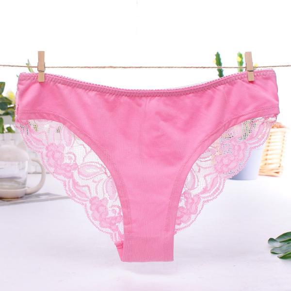 Low Price Sexy Lace Transparent Ladies Underwear Panties