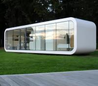 Apple Cabin House Bien accueilli par les clients mondiaux Taille maximale de 11,5*2,2m