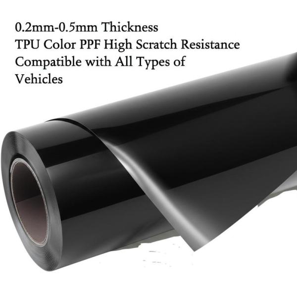 0.2mm-0.5mm Thickness TPU Color PPF High Scratch Resistance Compatible with All Types of Vehicles