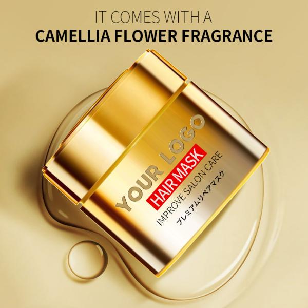 Lujo fortalece el cabello, nutre profundamente la máscara del cabello