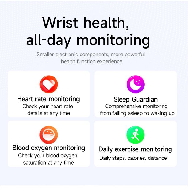 Fashionable Waterproof IP67 Smart Band with 11 to 30 Days Battery Life and 107 Sports Modes Fitness Tracker