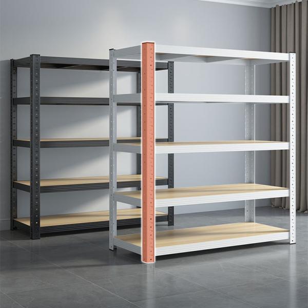 Storage Shelves Adjustable Garage Shelving Heavy Duty Metal Utility Rack Unit for Warehouse Pantry Kitchen