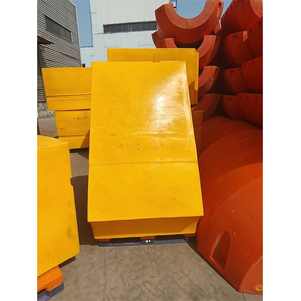 UV Weather Resistant HDPE Pipe Buoy Extreme Weather Endurance Abrasion Resistance
