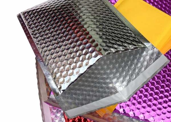 Os sacos de empacotamento do encarregado do envio da correspondência metálico impermeável da bolha acolchoaram envelopes de envio